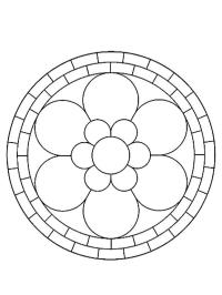 mandala simples