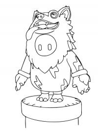 Skin Lobo Mau (Fall Guys)