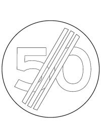 Fim do limite de velocidade