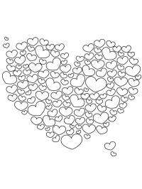 Corações cheios de coração