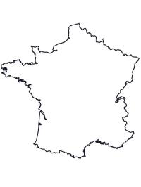 Mapa da França
