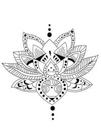 Tatuagem de lótus