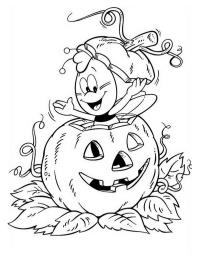 Maia, a abelha, no Halloween