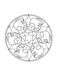 Mandala de elefante