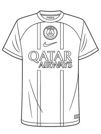 Camisa do Paris Saint Germain