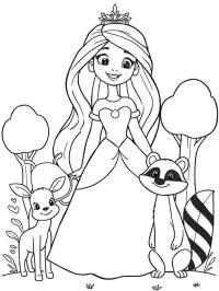 Princesa Pocahontas e Meeko