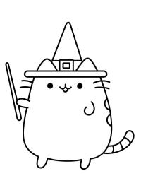 Pusheen bruxa