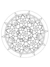 Mandala de rosas