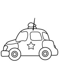 Carro policial simples