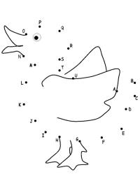 Ligue os pontos do pato