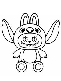 Stitch como Labubu