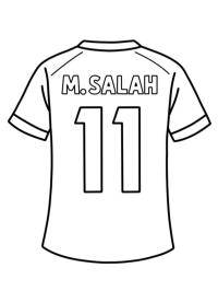 Camisa de futebol Mohamed Salah